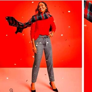 🍁Loft Dress Pants with Tie Belt